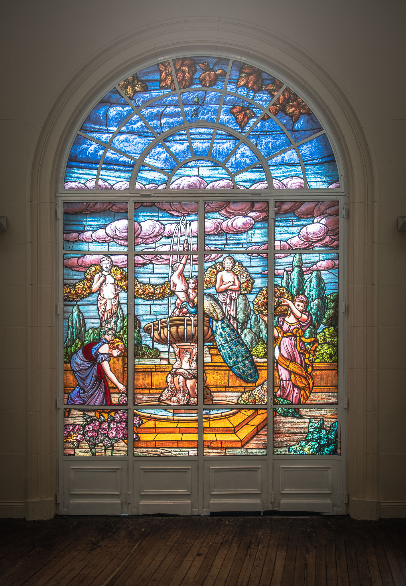 Vitral Sala Redonda Salon Blanco CC25