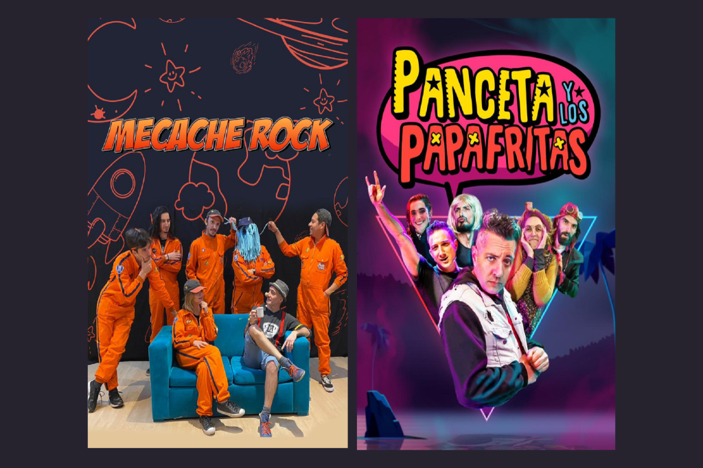Rock para toda la familia en el 25: Panceta y Los Papafritas + Mecache Rock