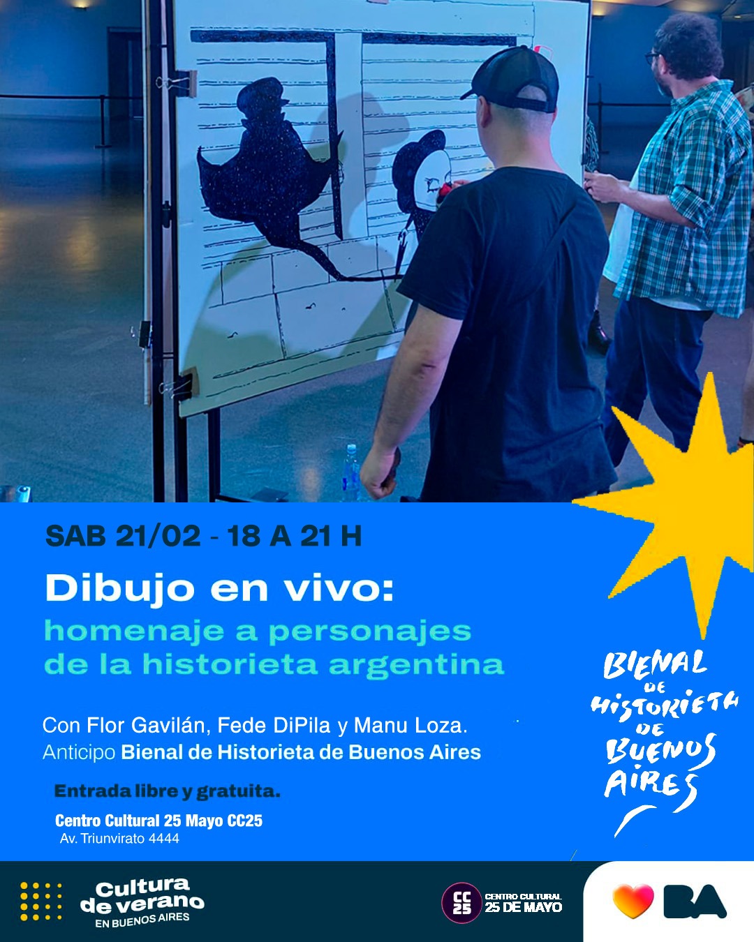 Dibujo en vivo