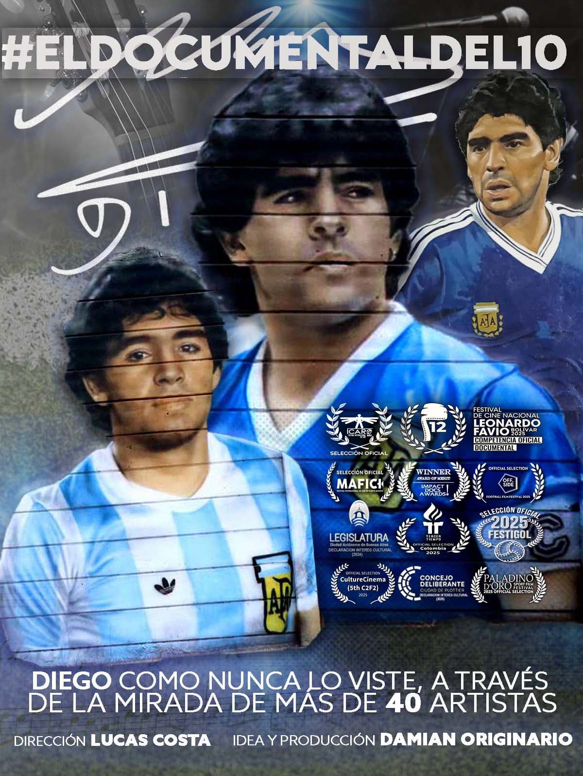 poster maradona con laureles1